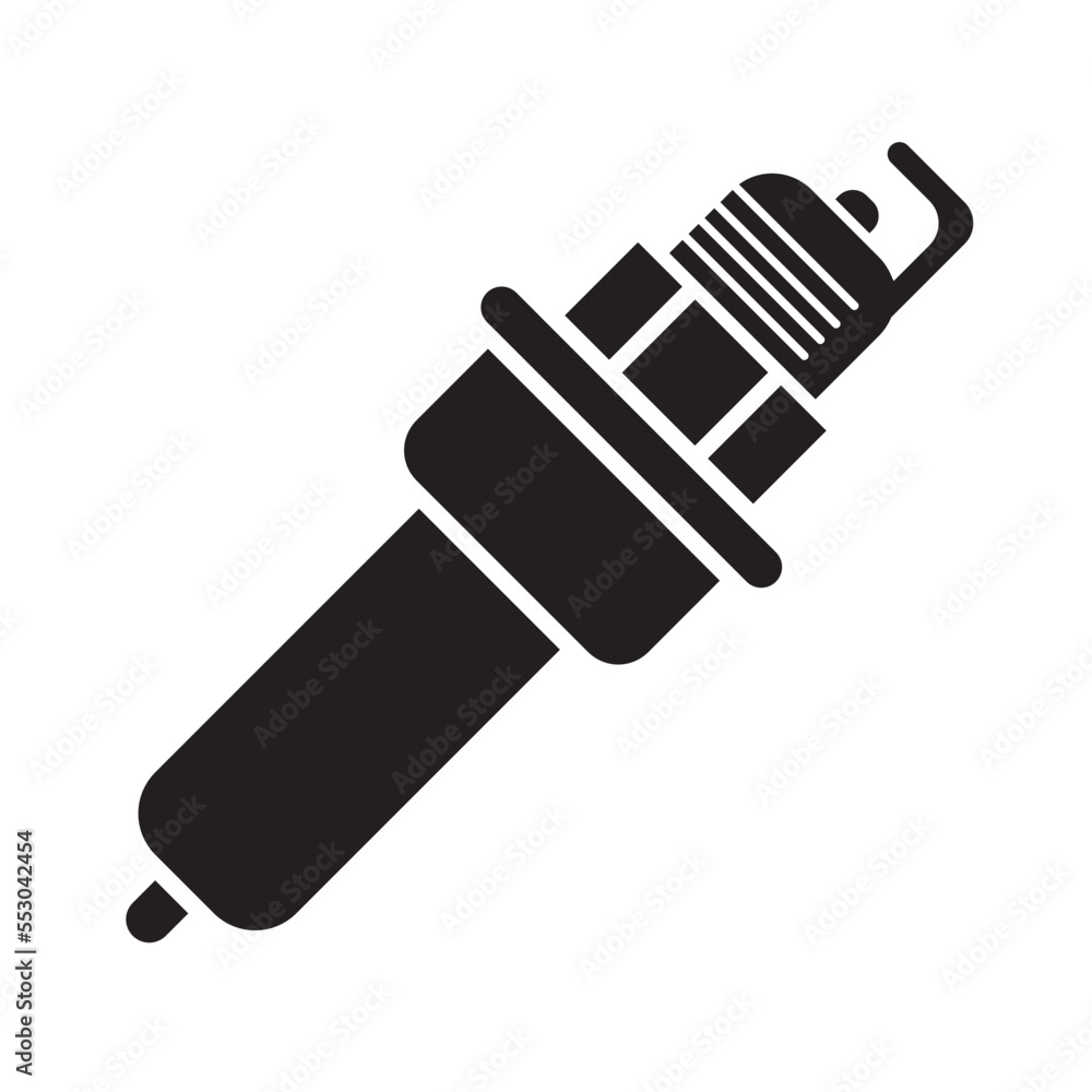 spark plug icon logo vector design template spark plug icon logo vector design template
