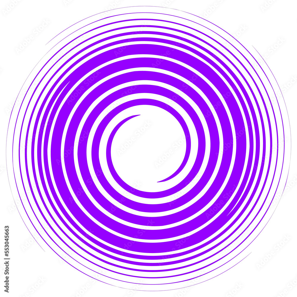 Illustration of a dense spiral image in purple on transparant background, png Illustration of a dense spiral image in purple on transparant background, png