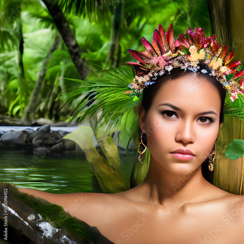 Tahitian princess (not a a real person)