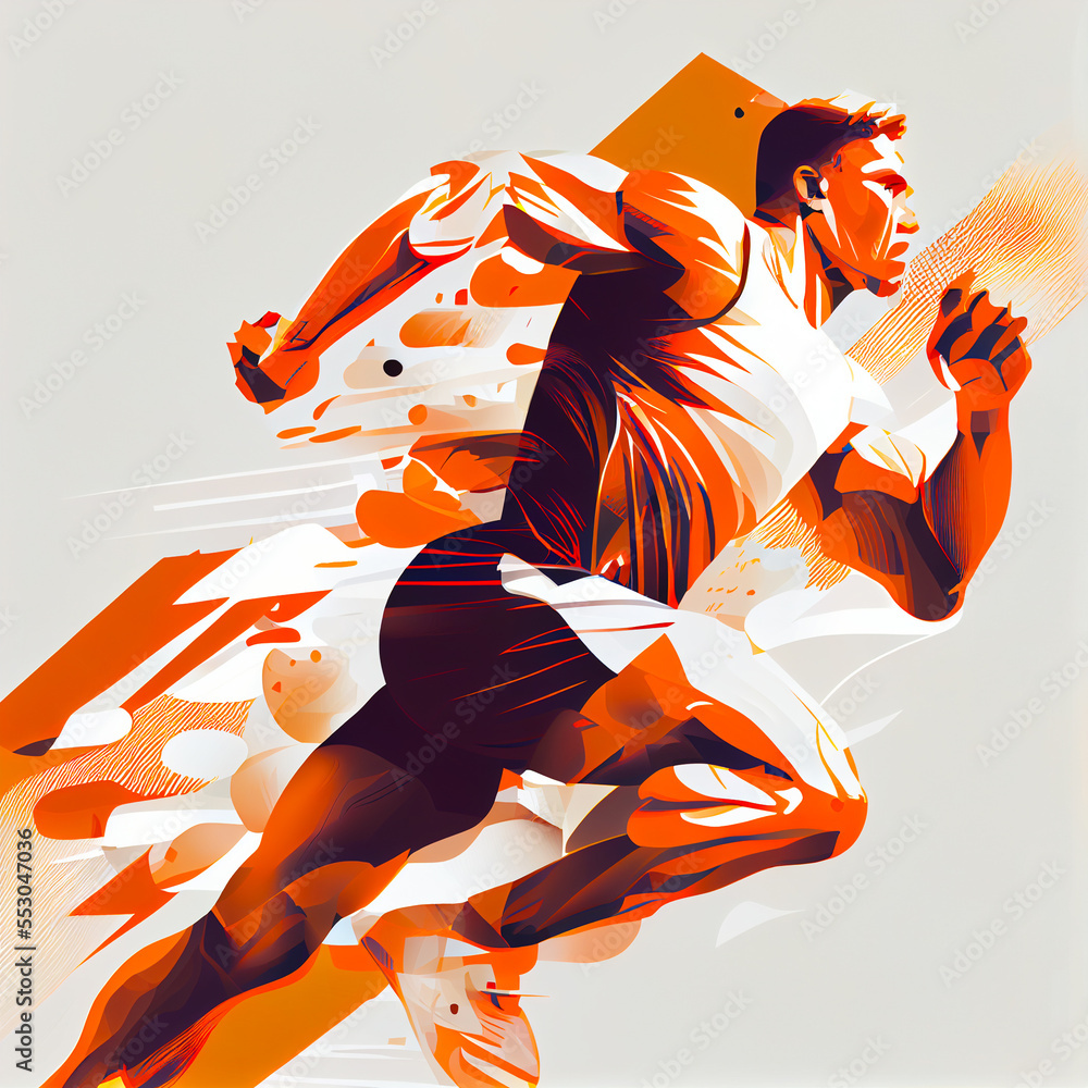 Running, athlete, speed Running, athlete, speed