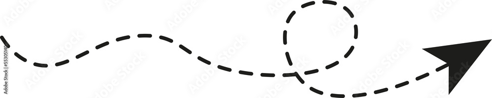 Dashed Line Arrow Dashed Line Arrow