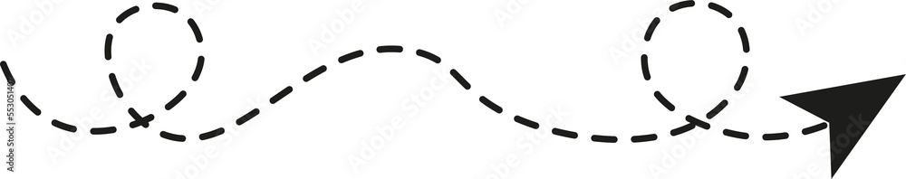 Dashed Line Arrow Dashed Line Arrow