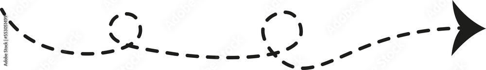 Dashed Line Arrow Dashed Line Arrow