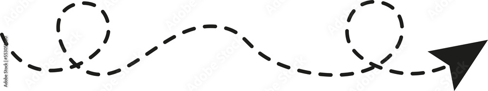 Dashed Line Arrow Dashed Line Arrow