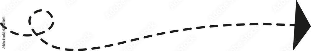 Dashed Line Arrow Dashed Line Arrow
