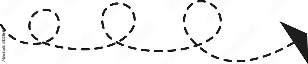 Dashed Line Arrow Dashed Line Arrow