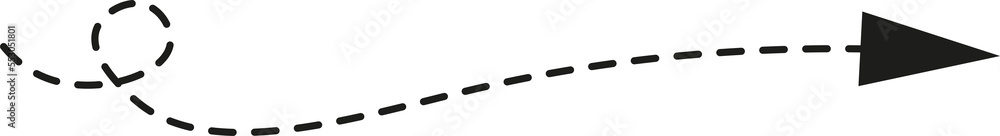 Dashed Line Arrow Dashed Line Arrow