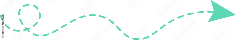Dashed Line Arrow Dashed Line Arrow