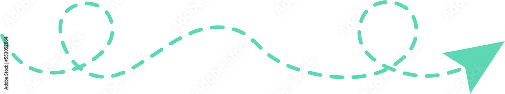 Dashed Line Arrow Dashed Line Arrow