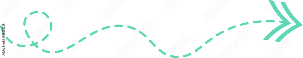 Dashed Line Arrow Dashed Line Arrow