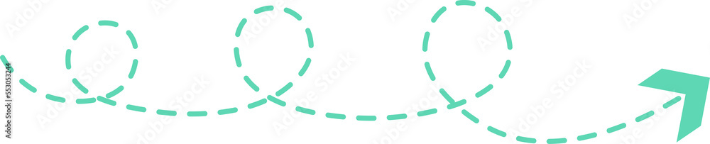 Dashed Line Arrow Dashed Line Arrow