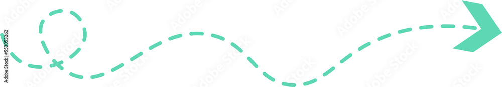 Dashed Line Arrow Dashed Line Arrow