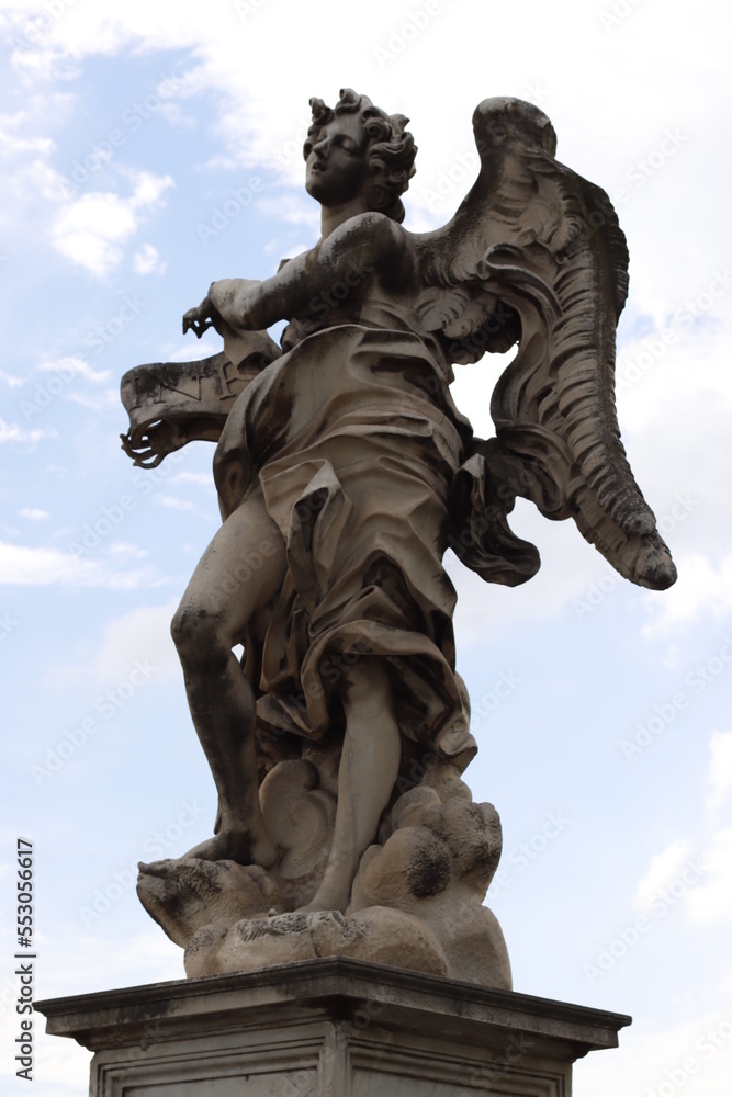 Angel sculpture in Vatican City