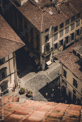 Fototapeta Naklejka Na Ścianę i Meble -  roofs of old town