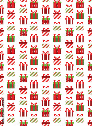 pattern with gifts 