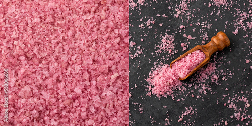 Red wine salt - Condiment to aromatize and season food