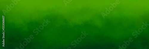 Christmas green background with texture, dark and light green border design, St Patricks day banner, dark emerald or jade green color