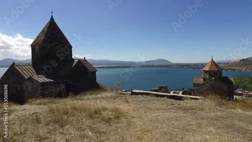 Wallpaper Mural Church by Lake Sevan in Armenia Torontodigital.ca