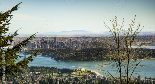 Majestic Mountain view of Vancouver British Columbia