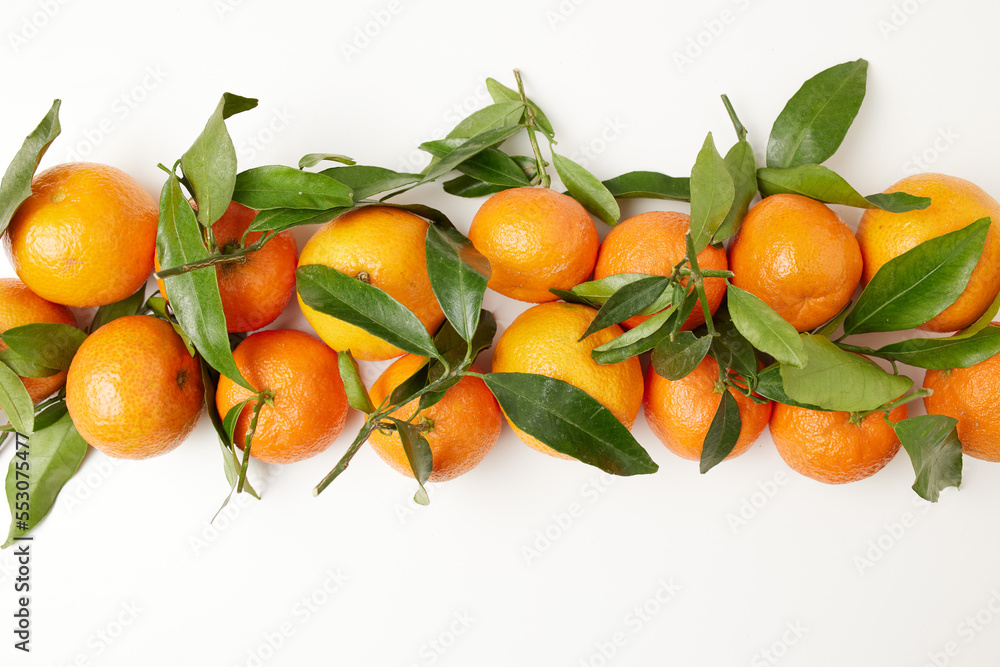 winter flat lay with tangerines winter flat lay with tangerines