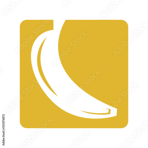 Banana logo icon design