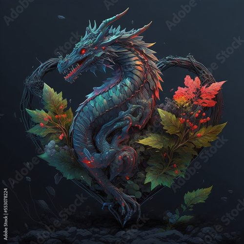 Dragon of forest