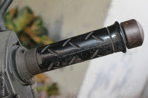 Old motorbike handle