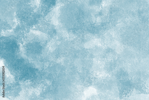 青　和紙　水彩　背景