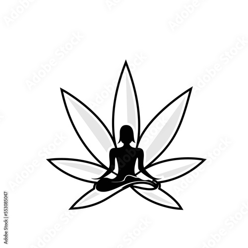 yoga spa logo design