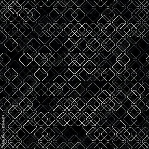 Black and white seamless pattern vector geometric pattern for wall modern design or fabric shirt or gift wrapping papers and pastel color wallpaper or grid line background.