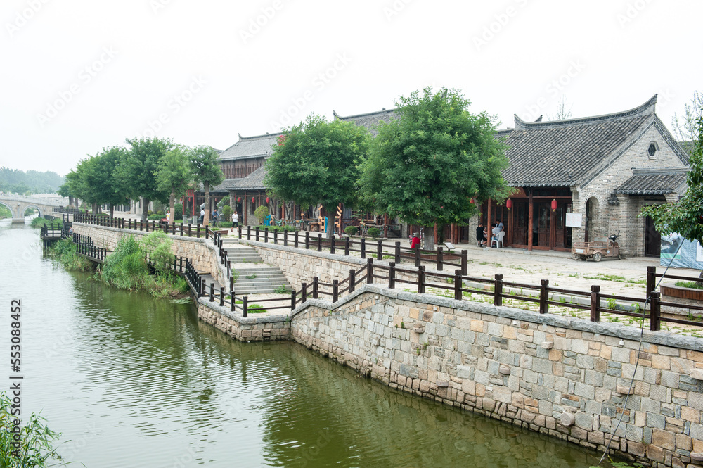 Fototapeta premium Built in the Tang Dynasty, Yaowan has a history of more than 1,300 years.
