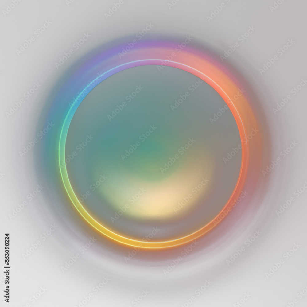 Colorful Glowing Rings Colorful Glowing Rings