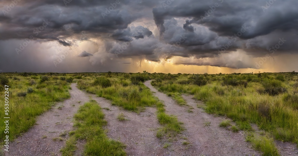 Fototapeta premium Cloud Landscape