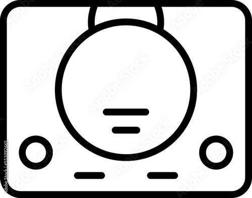 Simple console gaming icon