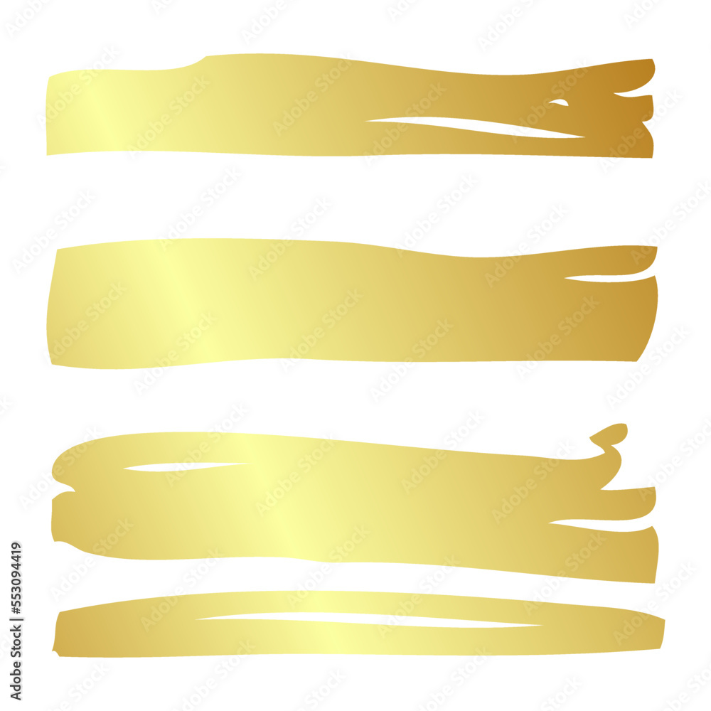 simple hand draw vector sketch gold or golden square frame scribble