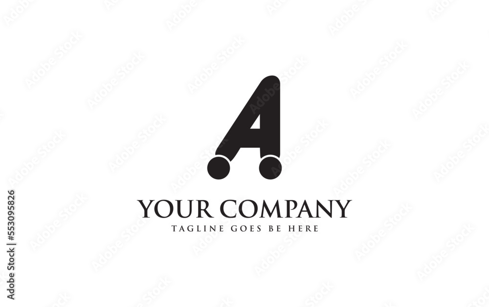 Brand logo letter A icon and simple elegant flat symbol logo design vector brand icon letter A Brand logo letter A icon and simple elegant flat symbol logo design vector brand icon letter A