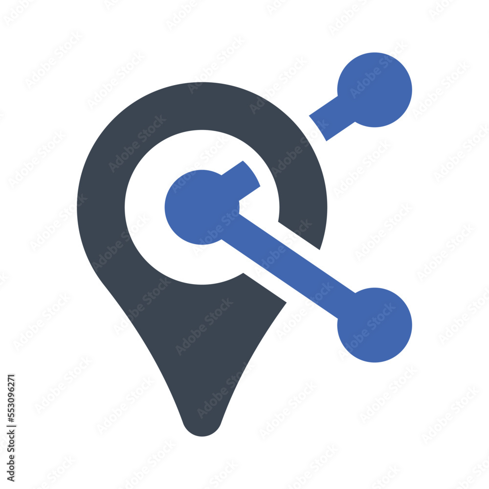 Location share icon Location share icon