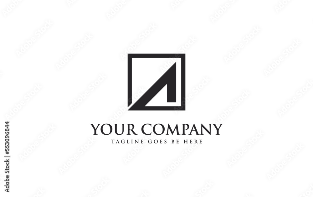 Square brand stylish logo icon and simple elegant flat symbol logo design vector brand Square stylish icon letter A Square brand stylish logo icon and simple elegant flat symbol logo design vector brand Square stylish icon letter A