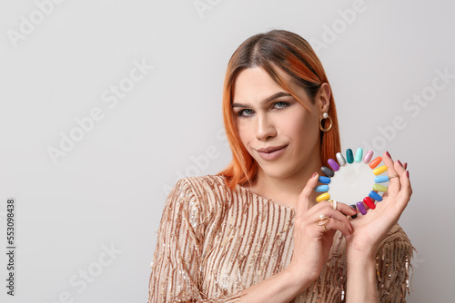 Young transgender woman wit...