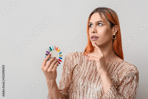 Young transgender woman wit...
