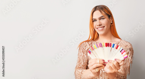 Young transgender woman wit...