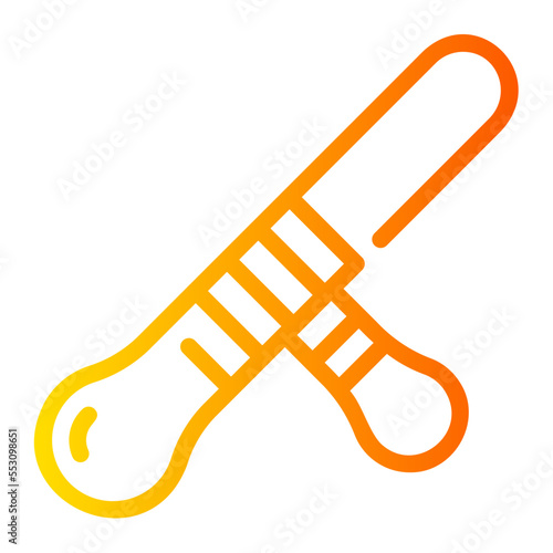 baton gradient icon