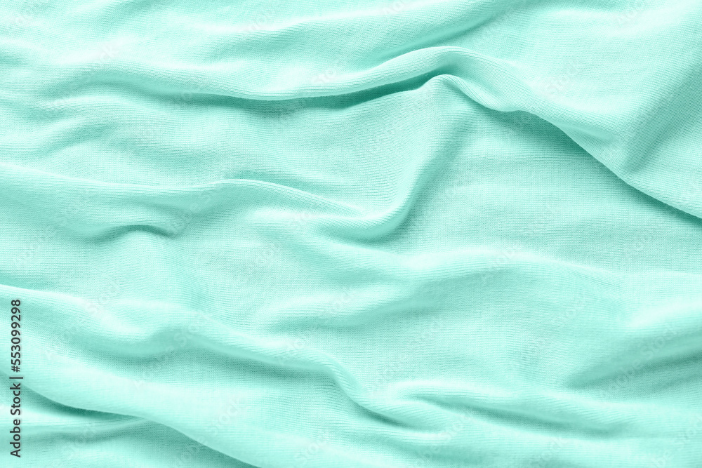Obraz premium Mint fabric texture as background