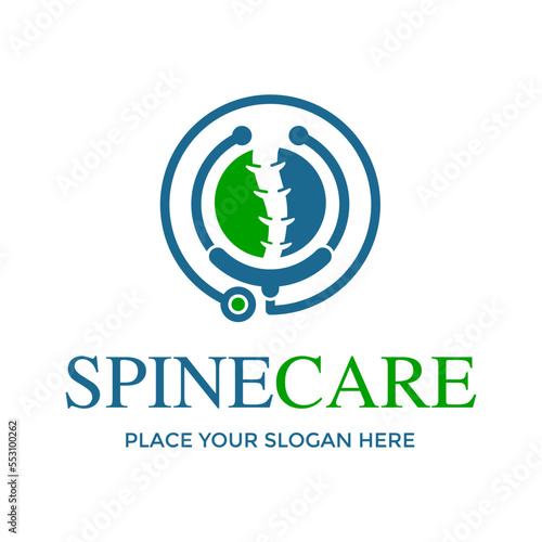 Spine Care Vector Logo