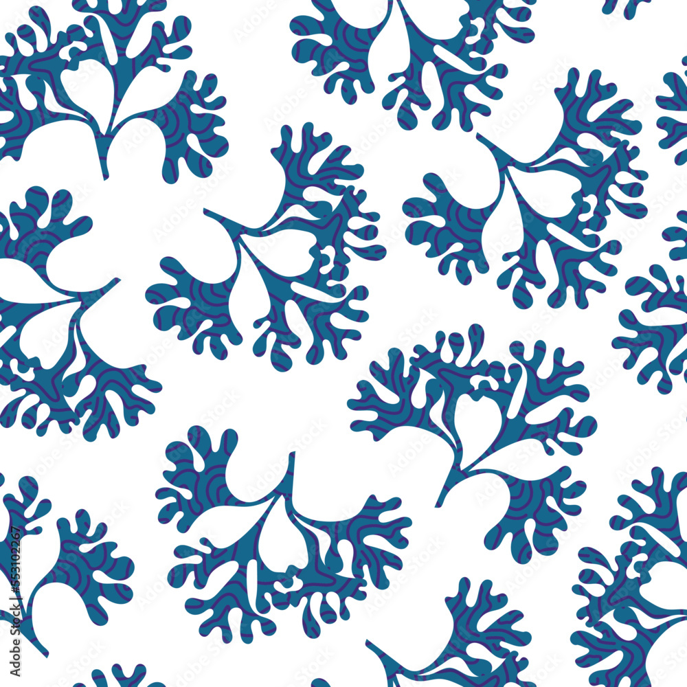 Fototapeta premium a sprig of a plant, a gentle pattern
