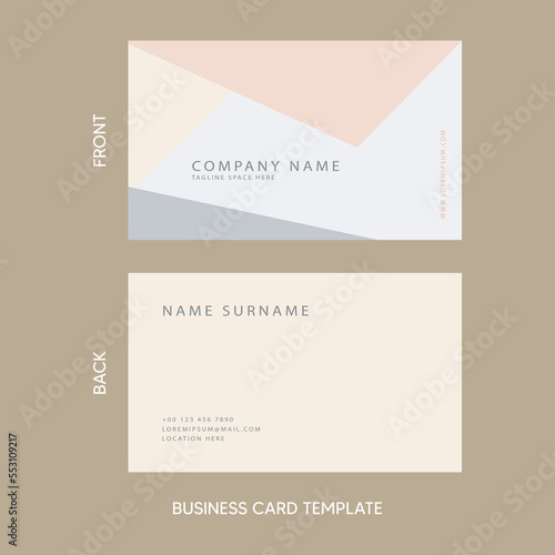 business template