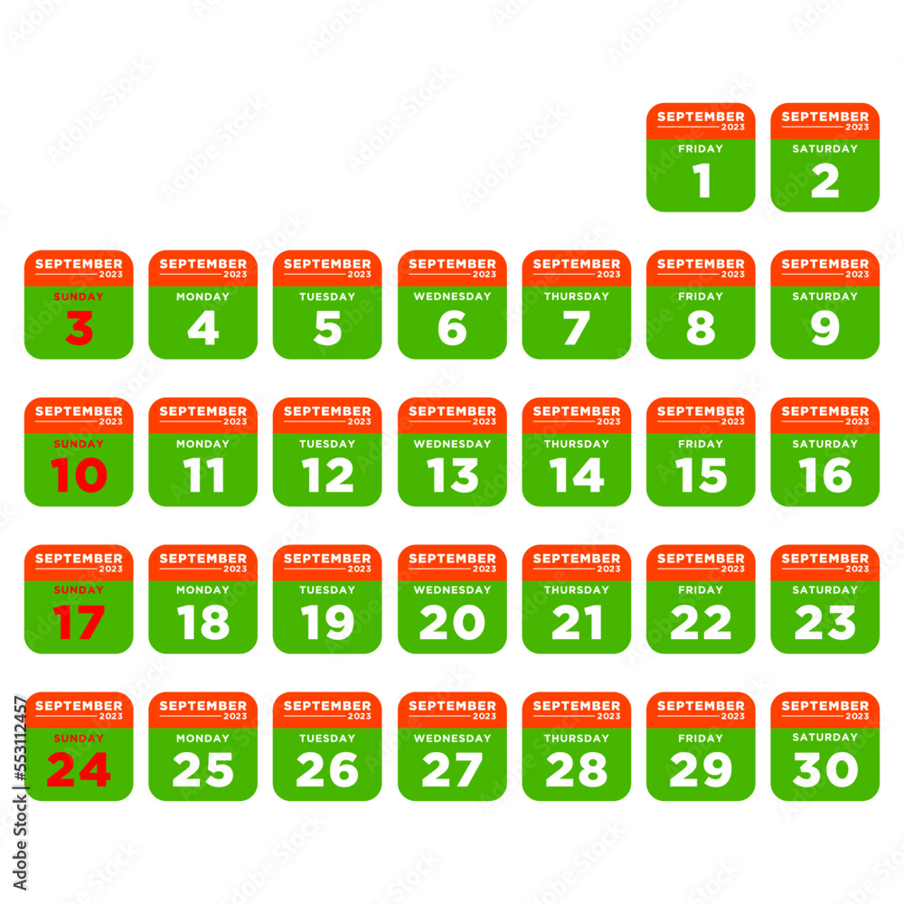 calendar-september-2023-printable-and-background-stock-vector-adobe-stock