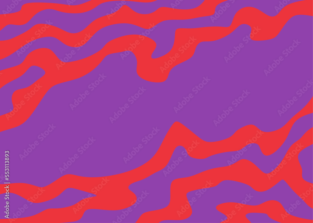 Abstract background with cute wavy line pattern and with some copy space area
