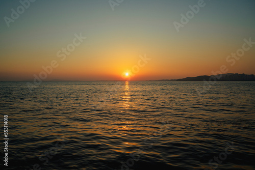 Sunset, Sunrise in Wolmido Island, Incheon, Korea photo