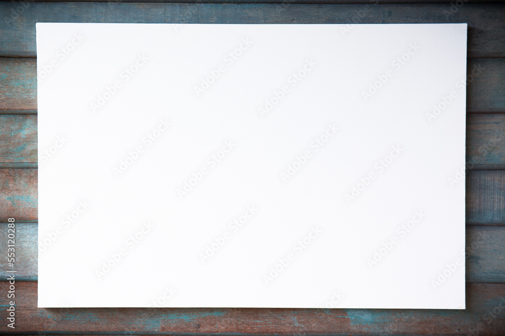 Blank white wood frame with Natural wood table texture isolated on wooden background. for add text message. Blank white wood frame with Natural wood table texture isolated on wooden background. for add text message.
